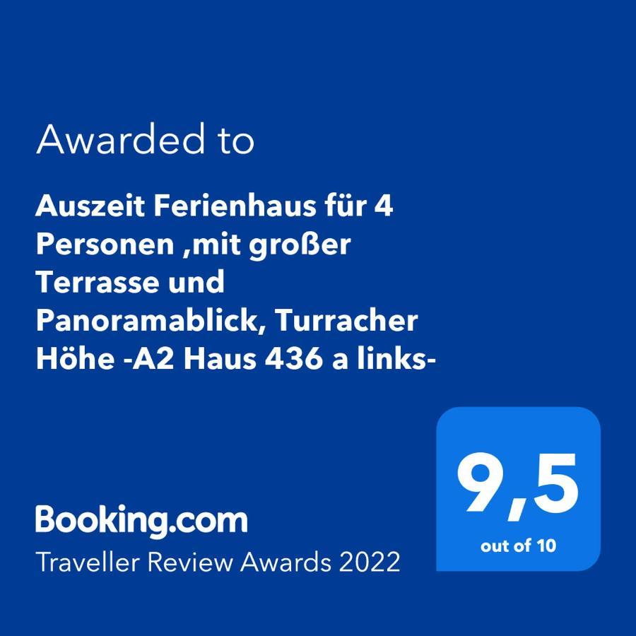 Auszeit Ferienhaus Fur 6 Personen ,Mit Grosser Terrasse Und Panoramablick, Turracher Hohe -A1 Haus 436 A Links- 外观 照片